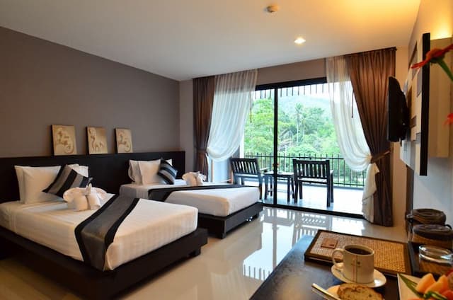 查汶海灘泳池別墅酒店（Chaweng Noi Pool Villa）-家庭泳池景房（Family Room）-1