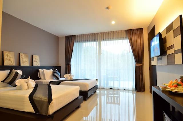 查汶海灘泳池別墅酒店（Chaweng Noi Pool Villa）-家庭泳池景房（Family Room）-2