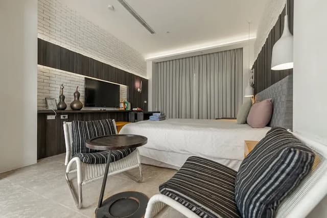 白水木民宿-標準特大雙人床房-7