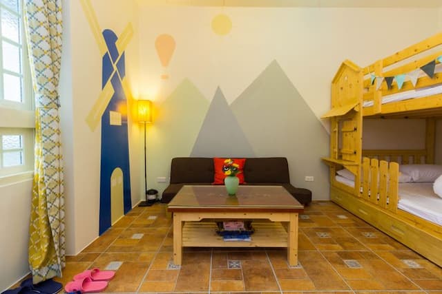 麻雀親子小屋 | 宜蘭4-6 人包棟｜親子首選-麻雀小屋6人房｜包棟-8