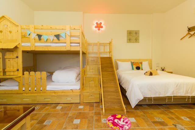 麻雀親子小屋 | 宜蘭4-6 人包棟｜親子首選-麻雀小屋6人房｜包棟-9