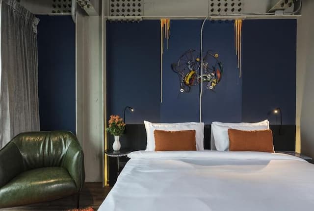 曼谷梅斯泰爾車庫飯店（MeStyle Garage Hotel - SHA Extra Plus）-標準雙人房Plus（含早餐）（Standard Plus room（Included Breakfast）-5