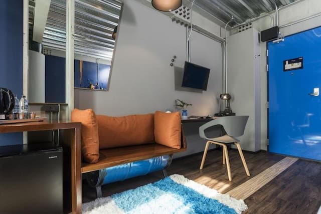 曼谷梅斯泰爾車庫飯店（MeStyle Garage Hotel - SHA Extra Plus）-小型三人房（含早餐）（Triple Small room（Included Breakfast）-2