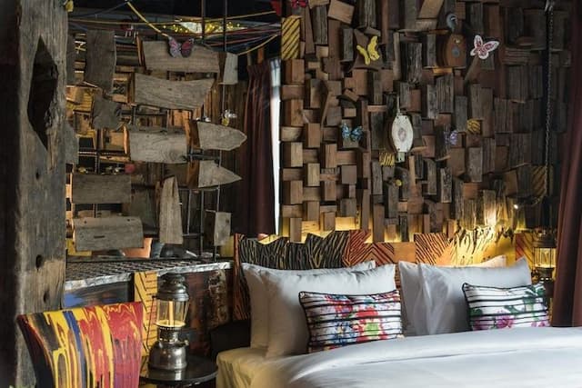 曼谷梅斯泰爾車庫飯店（MeStyle Garage Hotel - SHA Extra Plus）-豪華特大雙人房（含早餐）（Experience room（Included Breakfast）-6