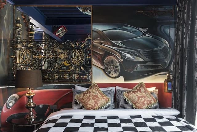 曼谷梅斯泰爾車庫飯店（MeStyle Garage Hotel - SHA Extra Plus）-豪華特大雙人房（含早餐）（Experience room（Included Breakfast）-3