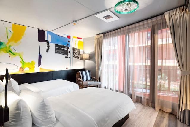 我的風格博物館飯店（MeStyle Museum Hotel）-高級雙床房（含早餐）（Superior Twin room（Included Breakfast）-2