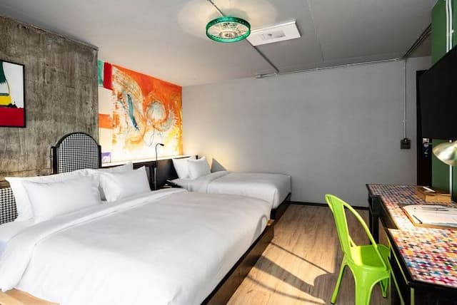 我的風格博物館飯店（MeStyle Museum Hotel）-家庭房（含早餐）（Family room（Included Breakfast）-3