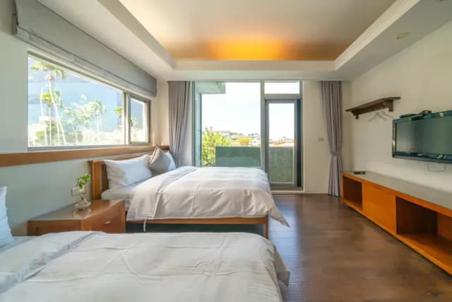 美麗晨曦包棟民宿｜附停車位-舒適四人房-1