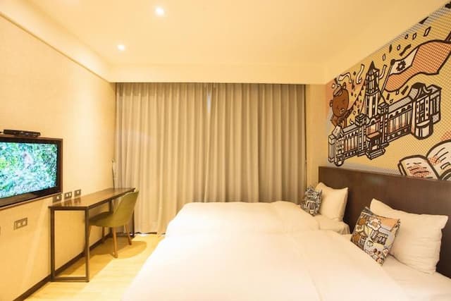 Just Live Inn Taipei Station-TWIN ROOM-2