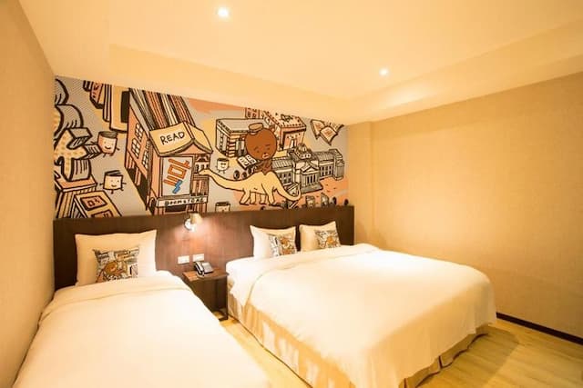 Just Live Inn Taipei Station-TRIPLE ROOM-1