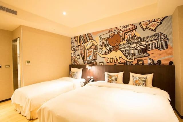 Just Live Inn Taipei Station-TRIPLE ROOM-2
