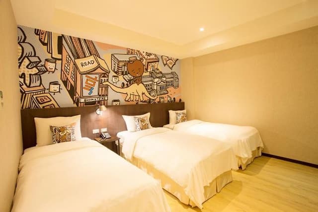 Just Live Inn Taipei Station-business triple room-3