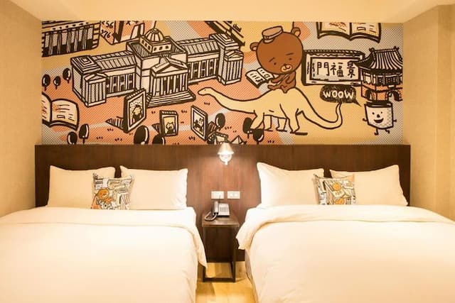 Just Live Inn Taipei Station-FAMILY ROOM-1