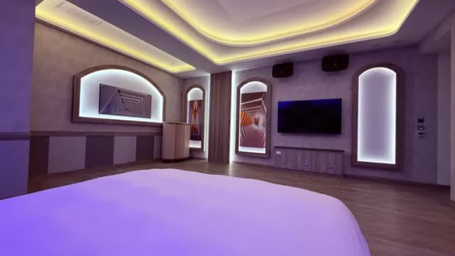 麗莎旅舘-金碧KTV房-8