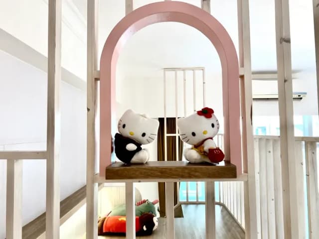 墾丁包棟民宿-童話民宿｜BBQ、電動麻將桌、音響設備、最高22人包棟-童話民宿四人房-10