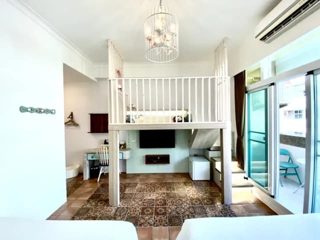 墾丁包棟民宿-童話民宿｜BBQ、電動麻將桌、音響設備、最高22人包棟-童話民宿四人房-9