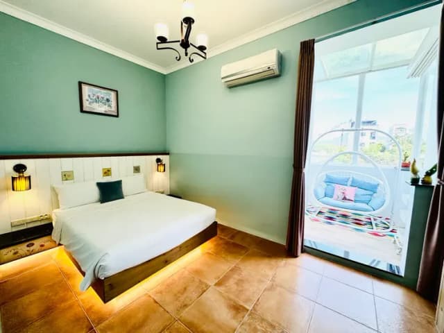 墾丁包棟民宿-童話民宿｜BBQ、電動麻將桌、音響設備、最高22人包棟-童話民宿雙人房-2