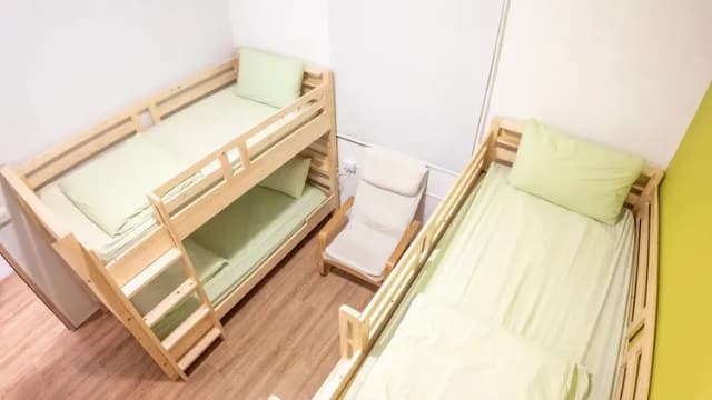 踢生活背包客棧-Quadruple Room with Shared Bathroom (Female only)-1