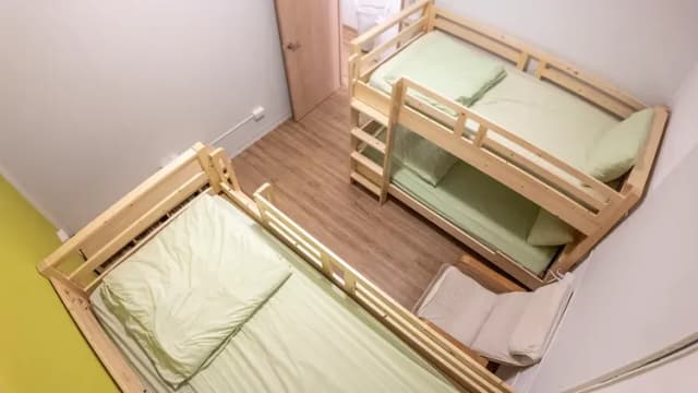 踢生活背包客棧-Quadruple Room with Shared Bathroom (Female only)-6