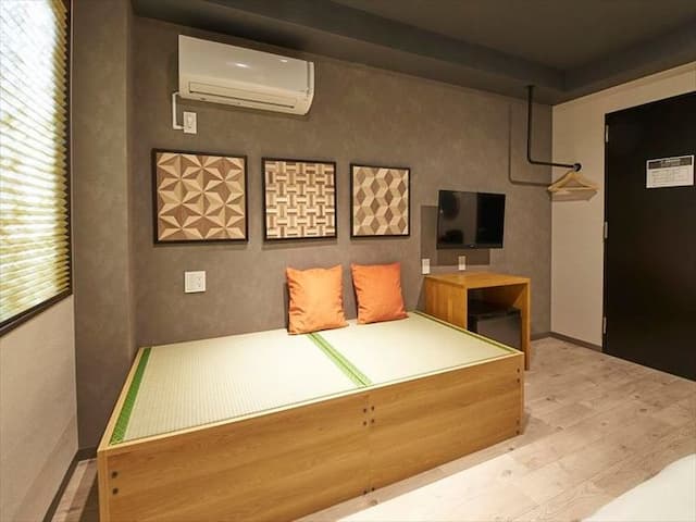 曳舟通旅居｜晴空塔步行12分/京成曳舟站步行6分/方便至成田機場&羽田機場-四人房-4