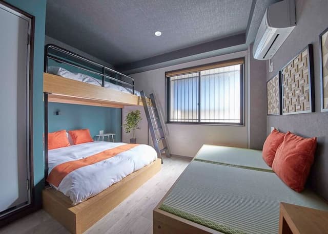 曳舟通旅居｜晴空塔步行12分/京成曳舟站步行6分/方便至成田機場&羽田機場-四人房-5