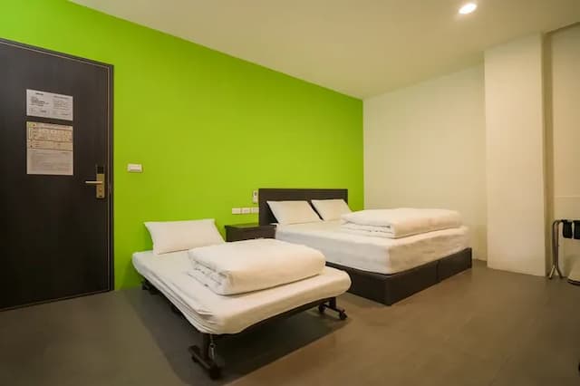 環保旅店客旅家青年旅館｜文化路夜市旁-雙人套房(可加一張活動床)-5