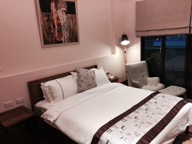 喬民宿 | 獨特海景房-山景雙人房-4