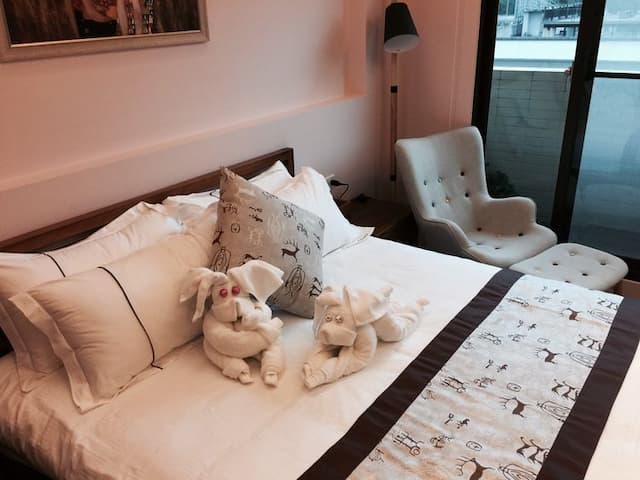 喬民宿 | 獨特海景房-山景雙人房-3