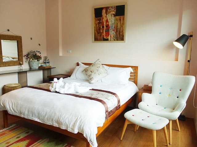 喬民宿 | 獨特海景房-山景雙人房-1