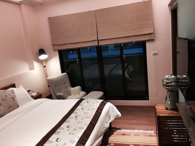 喬民宿 | 獨特海景房-山景雙人房-9