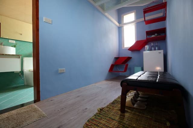 坲卡夏莊園民宿-101藍庭美雙人房-4