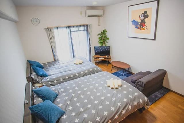 A210-1: 片町旅居｜京橋站步行4分-2-5人房，最多可5人入住-3