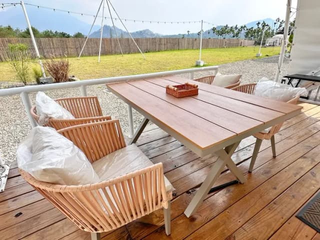 山見懶人露營 | 星球帳上下鋪！獨立衛浴含冷氣！自助式露營體驗-【自助式懶人露營】帆船帳-2