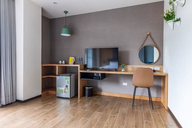 Meets Anping-Garden View Double Room with Balcony-3