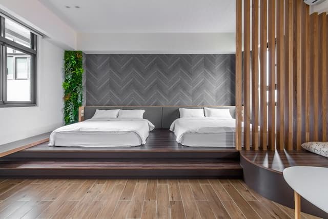 Meets Anping-Deluxe Family Room with Garden View and Balcony-1