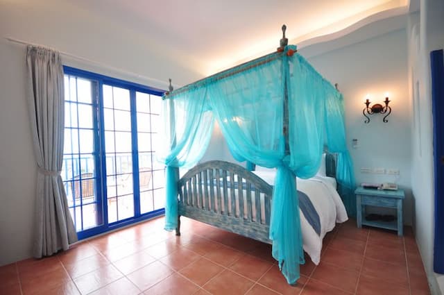 墾丁希臘風情民宿 l 備電梯、停車方便-精緻二人房-1