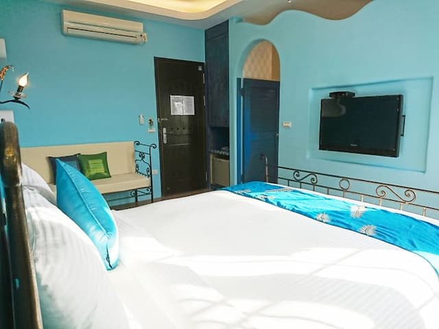 墾丁希臘風情民宿 l 備電梯、停車方便-溫馨二人房-3