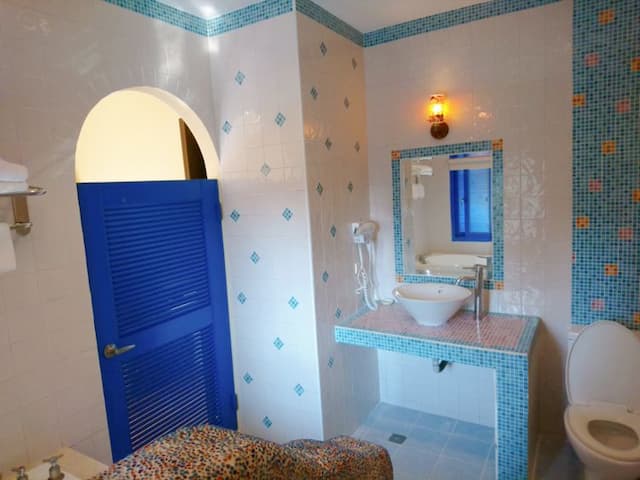 墾丁希臘風情民宿 l 備電梯、停車方便-溫馨二人房-5