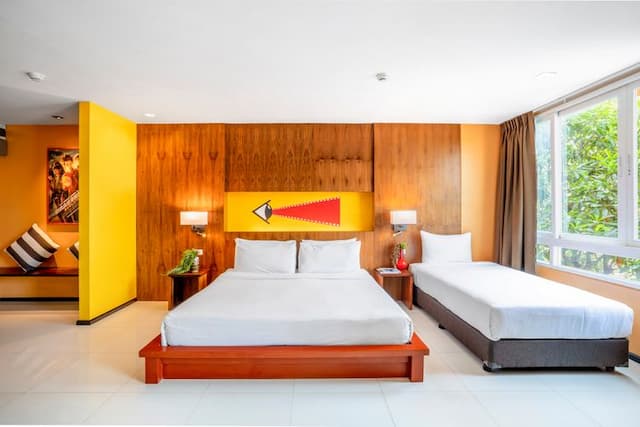 自我風格酒店（MeStyle Place Hotel）-豪華三人房（含早餐）(Deluxe Triple (Room with breakfast ))-1