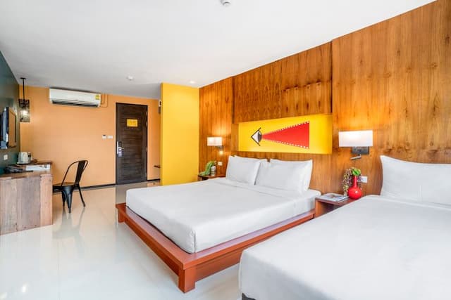 自我風格酒店（MeStyle Place Hotel）-豪華三人房（含早餐）(Deluxe Triple (Room with breakfast ))-4