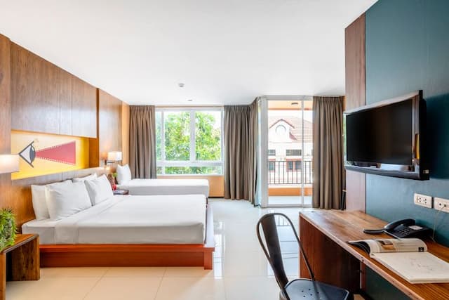 自我風格酒店（MeStyle Place Hotel）-豪華三人房（含早餐）(Deluxe Triple (Room with breakfast ))-2