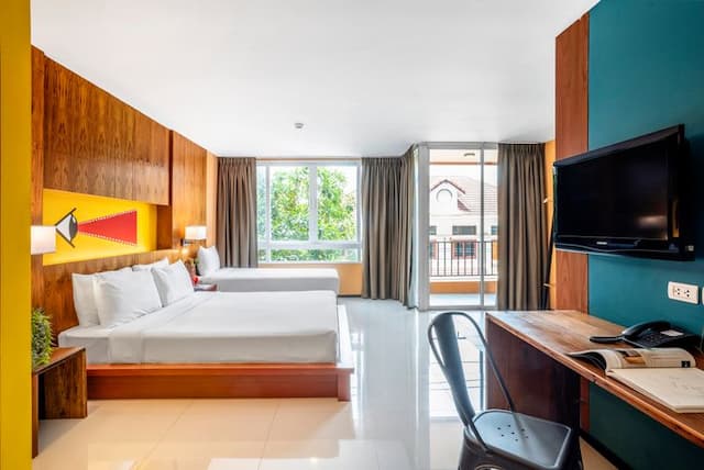 自我風格酒店（MeStyle Place Hotel）-豪華三人房（含早餐）(Deluxe Triple (Room with breakfast ))-3