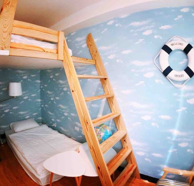 Tainan house-Green 2-6 guests 3 rooms, 2 bathrooms kitchen, living room-2