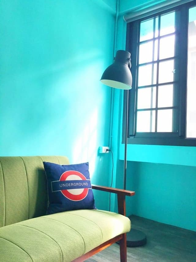 輕停文旅｜英倫工業風-COVENT GARDEN: 四人半背包客房-3