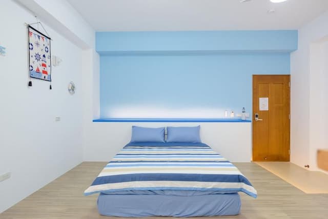 黃金海岸民宿 | 18-28人可澎湖包棟 | 可選購海景房 | 隘門沙灘-雙人房－附陽台-3