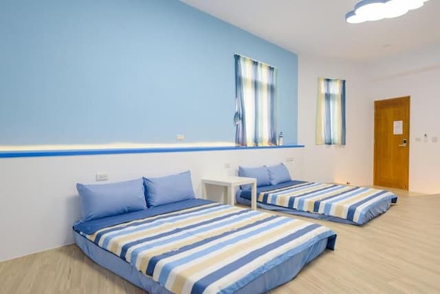 黃金海岸民宿 | 18-28人可澎湖包棟 | 可選購海景房 | 隘門沙灘-標準四人房-1