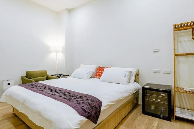 青田云舍-雅緻加大雙人房(附衛浴)~101房-4