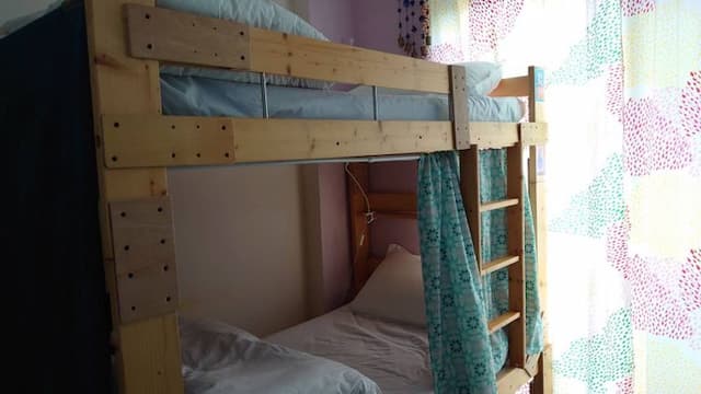 Fish trip-A bed in a 6-person room for girls-1