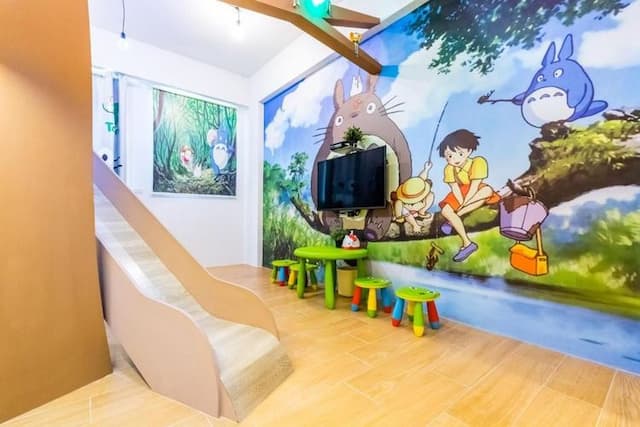 Songfeng Qinzi Homestay-Superior Family Room-7