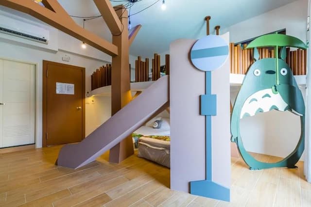 Songfeng Qinzi Homestay-Superior Family Room-2